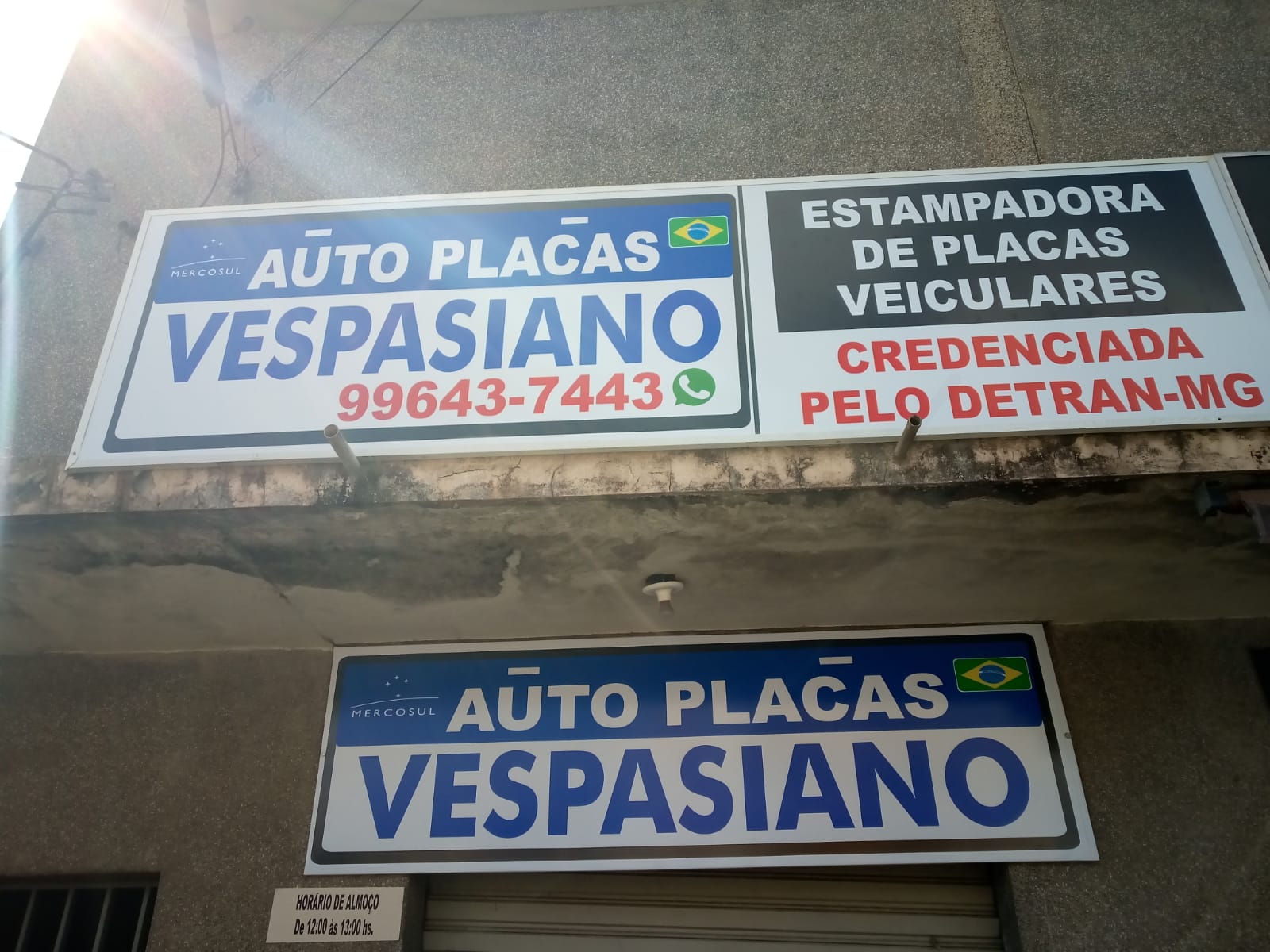 AUTO PLACAS VESPASIANO