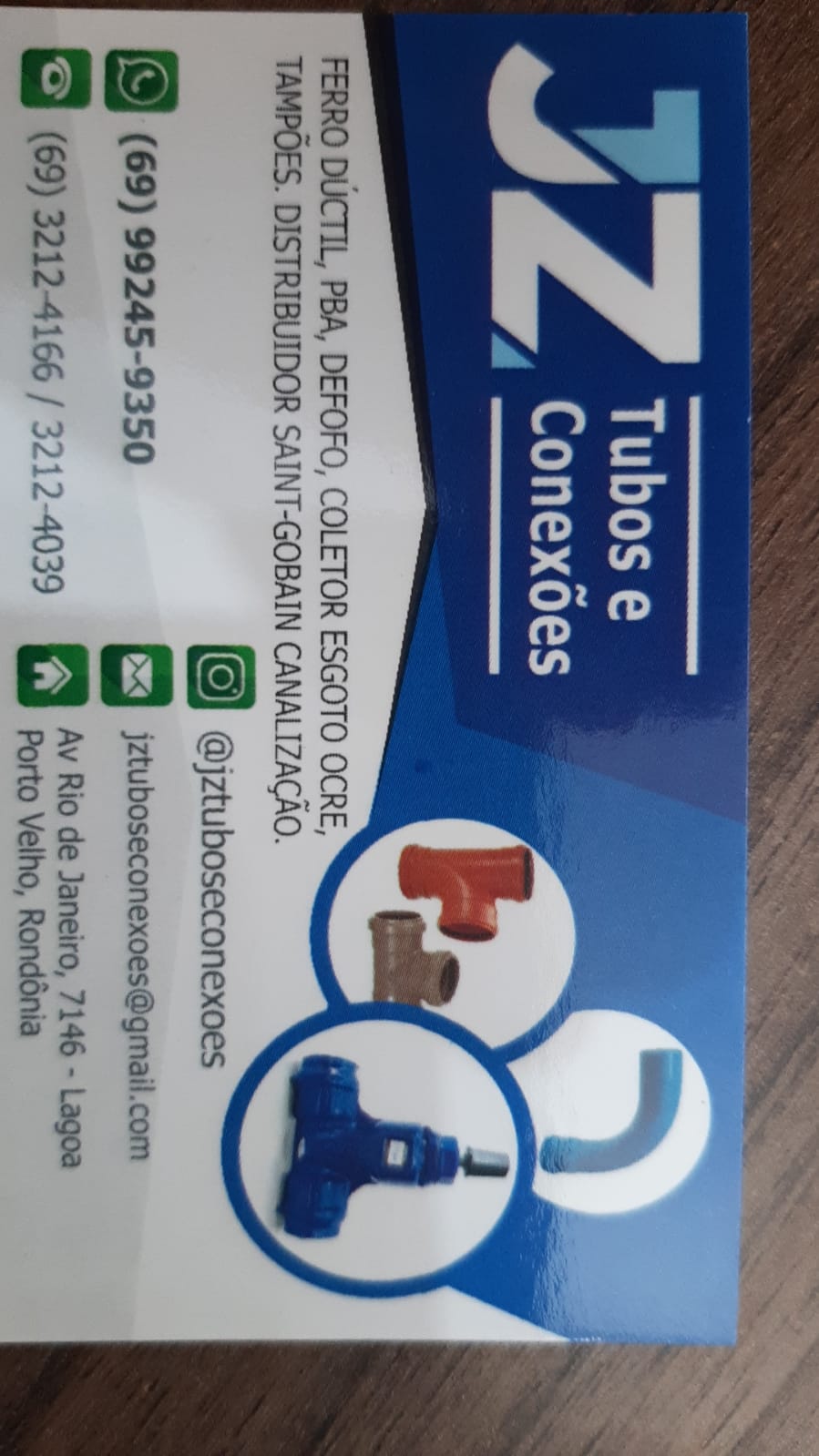 JZ TUBOS E CONEXÕES