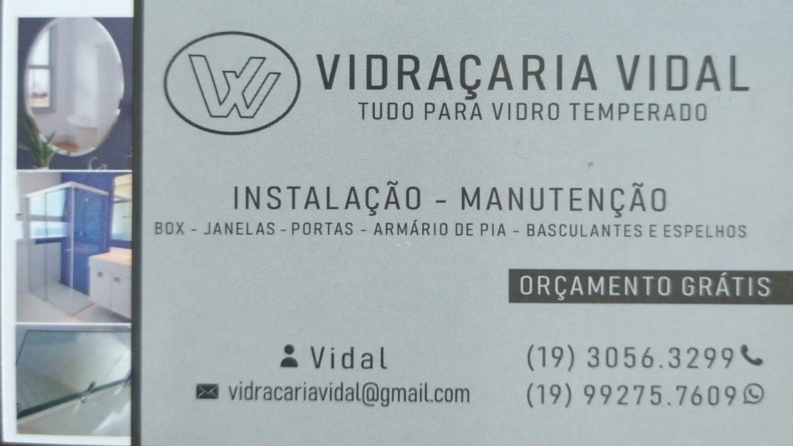 VIDRAÇARIA VIDAL